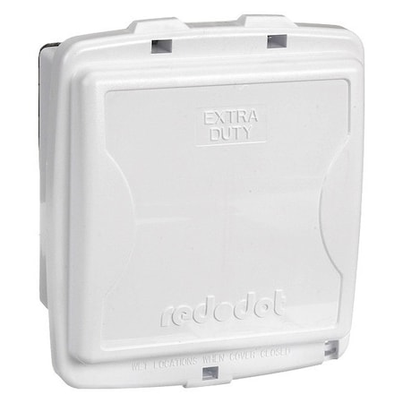 2 -Gang Vertical Weatherproof Cover, PVC MPN:2CKPM-W