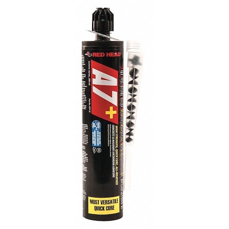 A7+ Acrylic, 10 Oz Container Size Cartridge, Includes Mixing Nozzle MPN:A7P-10