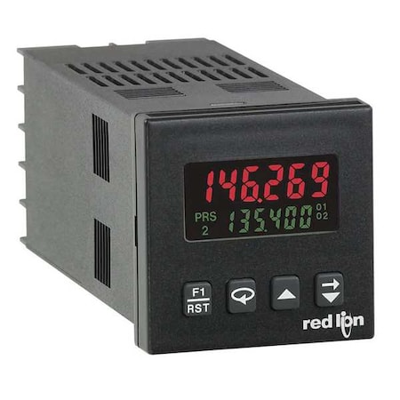 Counter, 2 Line Red/Green Backlight LCD MPN:C48CD107