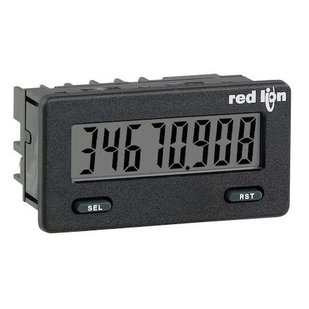 Counter, Red LED, 6 Digits, 2.25