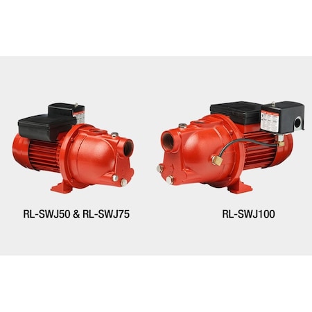 Jet Pump, 3/4 HP, Cast Iron, 115/230V MPN:602207