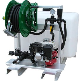 200 Gallon Deicing Sprayer 5Hp / GE85 Pump 75' of 1/2