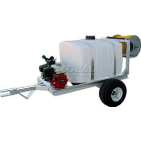 100 Gallon 2-Wheel Trailer Sprayer 5Hp / 4101C Pump 50' of 3/8