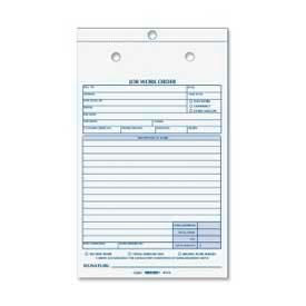 Rediform® Job Work Order Book 2-Part Carbonless 5-1/2