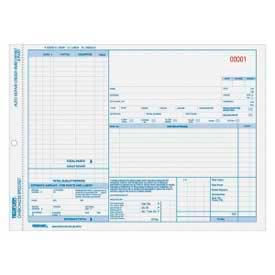 Rediform® Auto Repair Order Form 3-Part Carbonless 8-1/2