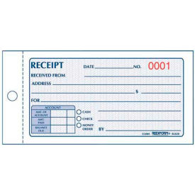 Rediform® Money Receipt Book 2-Part Carbonless 2-3/4