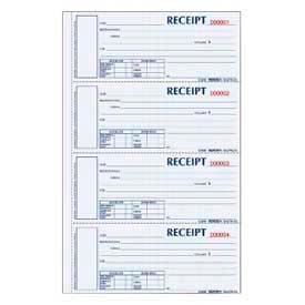 Rediform® Money Receipt Book 3-Part Carbonless 2-3/4