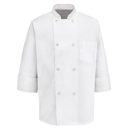 403Wht Mns Wh L/S Chef Coat MPN:0403WH LN XXL