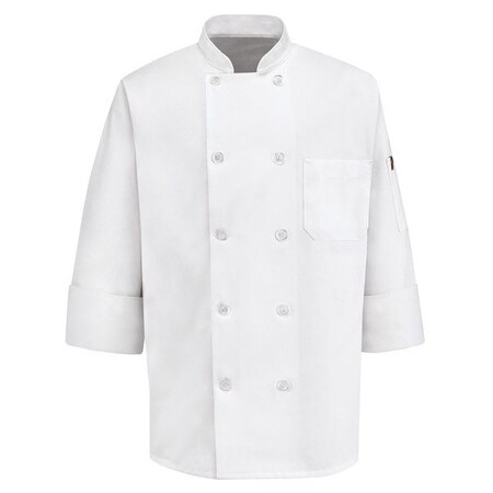 Mens White Ls Chef Coat MPN:0415WH RG 4XL