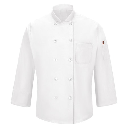 Chef Coat, 4XL, White MPN:042XWH RG 4XL