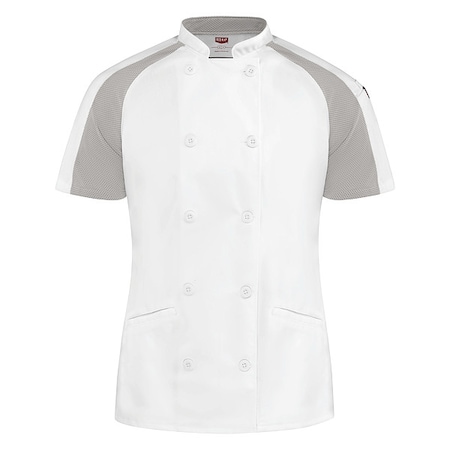 Chef Coat, L, White MPN:051WWH SS L