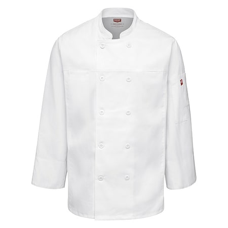 Chef Coat, 4XL, White MPN:054MWH RG 4XL