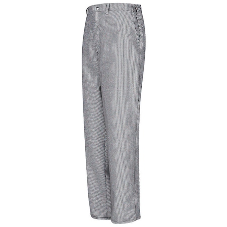 Mns Bk/Wht Chk Cook Pant MPN:2020BW 28 32