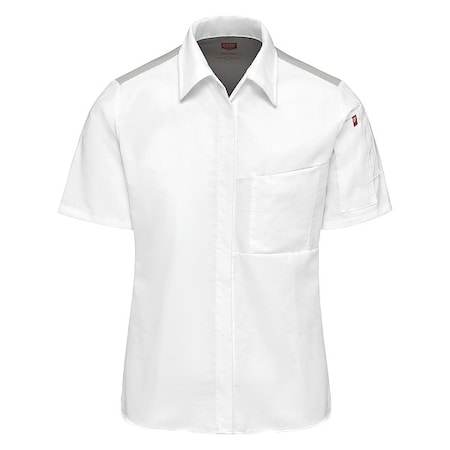 Kitchen Shirt, S, White MPN:501WWH SS S