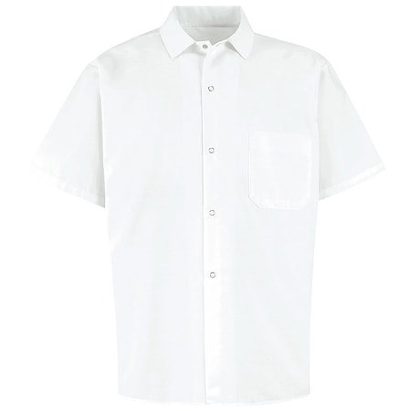501Pgwht Mns White Ss Cook Shirt MPN:5020WH SS XL