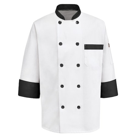 0436Wh Mens Wh L/S Chef Coat MPN:KT74BT RG M