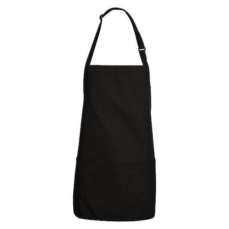 1920Bk/Black Bib Apron MPN:TT32BK 28 24