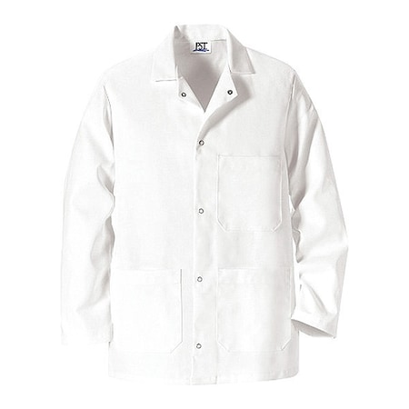 406Wht Mns White L/S Counter Coat MPN:0406WH RG L