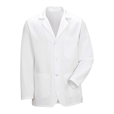 401Tbwht Mns Wh L/S Counter Coat MPN:4010WH RG 3XL