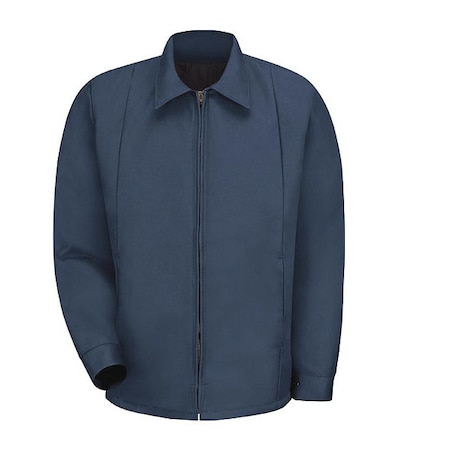 Unisex Jacket, 65% Polyester/35% Cotton, Brass Zipper, Navy, Xl MPN:JT50NV XLNXL