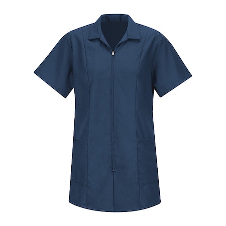 Womens Zip Front Smock MPN:KP43NV SS XL