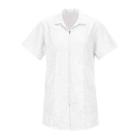 Womens Zip Front Smock MPN:KP43WH SS XL