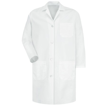 Wmns White Staff Coat Hand Vents MPN:KT33WH RG XXL