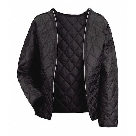 Men's Mns Deluxe Black Zip Out Liner-Ls, Zipper, Black, XL MPN:LN30BK LN XL