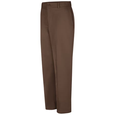 Men's Cotton Work Pant, 33 in, Brown, Cotton MPN:PC20BN 33 34