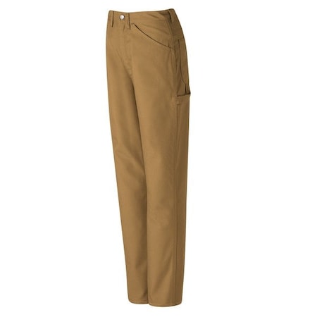 Men's Duck Dungaree - Brown, 36 in, Brown, Cotton/Polyester MPN:PD30BD 36 34