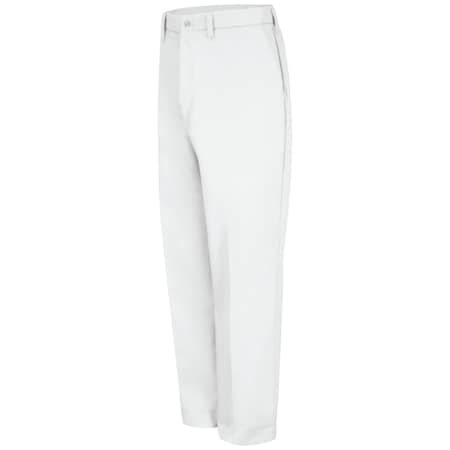 Men's Workpant, 36, White, Cotton/Polyester MPN:PT10WH 36 32