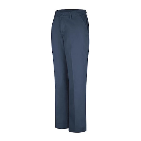 Women's Women's Dura-Kap Industrial Pant, 14, Navy, Cotton/Polyester MPN:PT21NV 14 28