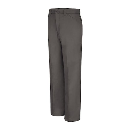 Men's Mens Work Pant, 34, Charcoal, 65% Polyester/35% Cotton MPN:PT50CH 34 32