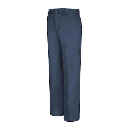 Men's Mens Work Pant, 31, Navy, 65% Polyester/35% Cotton MPN:PT50NV 31 32