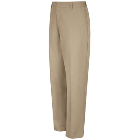 Men's Mens Side Elastic Pant, 38, Khaki, Cotton/Polyester MPN:PT60KH 38 34