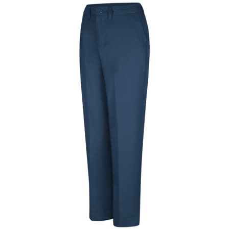 Women's Womens Pant W/Side Elastic, 20, Navy, Cotton/Polyester MPN:PT61NV 20 32