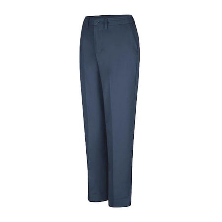 Women's Womens Pant W/Side Elastic, 22, Navy, Cotton/Polyester MPN:PT61NV 22 30
