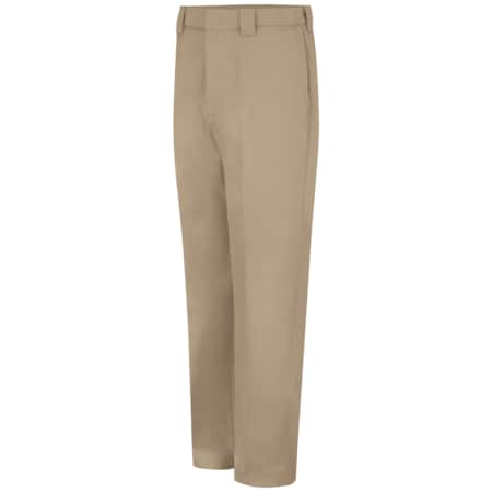 Men's Mens Twill Work Pant, 32 in, Khaki, Cotton/Polyester MPN:PT62KH 32 32