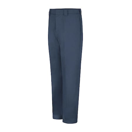 Men's Mens Twill Work Pant, 48 in, Navy, Cotton/Polyester MPN:PT62NV 48 34
