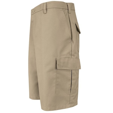 MNS KHAKI CARGO SHORT W/SNAP 65/43 MPN:PT66KH 46 12