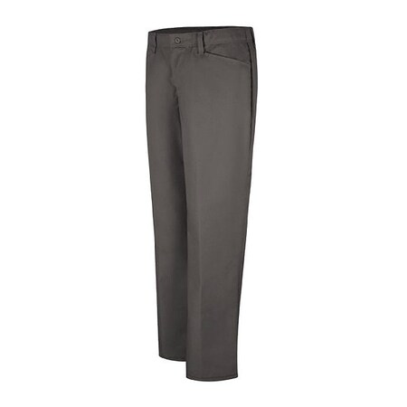 Women's Women's WorknMotion Pants, 10, Charcoal, Cotton/Polyester MPN:PZ33CH 10 32