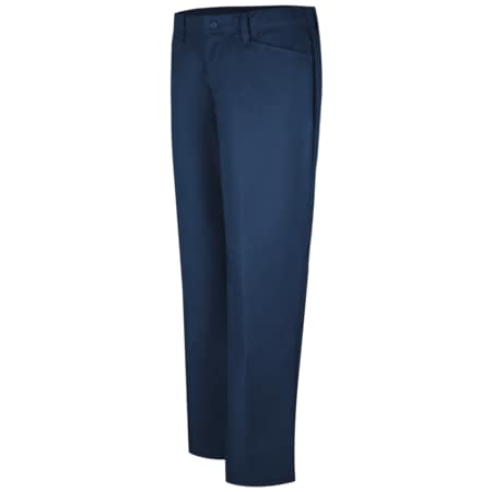 Women's Women's WorknMotion Pants, 20, Navy, Cotton/Polyester MPN:PZ33NV 20 28