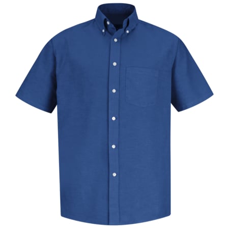 Men's FR Dress Shirt, Buttons, French Blue, XL MPN:SR60FB SSL175