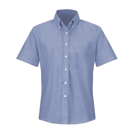Short Sleeve Dress Shirt, 60% Combed Cotton/40% Polyester, Light Blue, 24 MPN:SR61LB SS 24