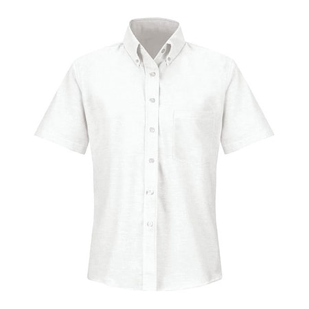 Short Sleeve Dress Shirt, 60% Combed Cotton/40% Polyester, White, 22 MPN:SR61WH SS 22