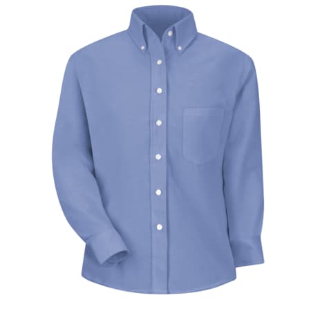 Wmns Lt Blu Drs Shirt 60/40 Oxford MPN:SR71LB RG 24