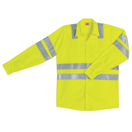 Ls Hi-Viz Workshirt-Ansi Class 3, M MPN:SS14AB RG M