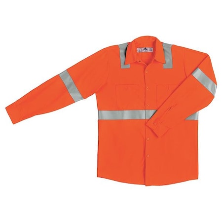 Ls Hi-Viz Workshirt - Ansi Class 2, M MPN:SS14O2 RG M