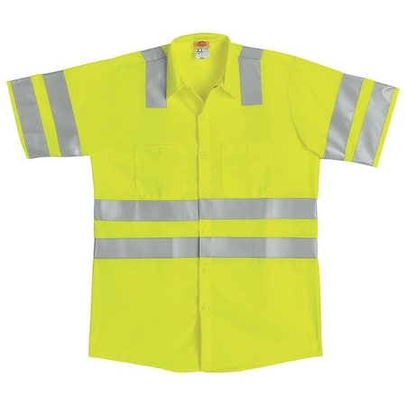 Ss Hi-Viz Workshirt - Ansi Class 3, M MPN:SS24AB SS M