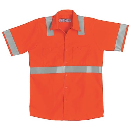 Ss Hi-Viz Workshirt - Ansi Class 2, M MPN:SS24O2 SS M
